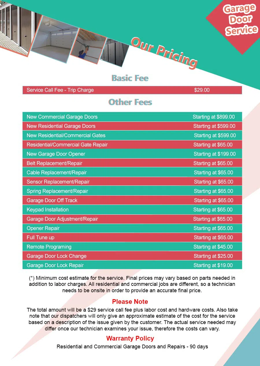 Central Garage Door Repair Service Ann Arbor, MI 734-367-4254